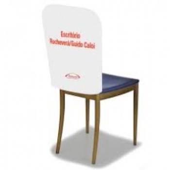 Brindes Promcionais - Capa de Cadeira em TNT Personalizada 